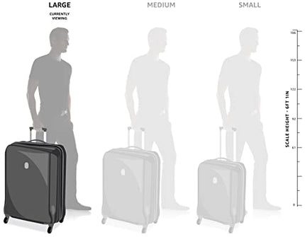 American Tourister Jamaica Polyester 80 cms Grey Softsided Suitcase (27O (0) 08 003) 