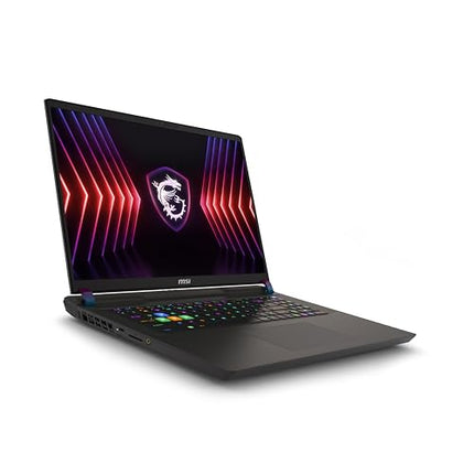 MSI Vector 17 HX, Intel 14th Gen. i9-14900HX, 43CM QHD+ 240Hz Gaming Laptop (32GB/2TB NVMe SSD/Windows 11 Home/NVIDIA GeForce RTX 4070, GDDR6 8GB/Cosmos Black/3Kg), A14VGG-239IN 