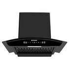 Faber Hood Marcus 60cm 1300 m³/hr Filterless Autoclean Chimney | Touch & Gesture Control | Curved Shaped |12Yr on Motor, 2Yr Comprehensive Warranty by Faber | HOOD MARCUS HC SC BK FL 60, Black 