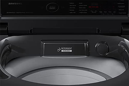 Samsung 9 kg, 5 star, Eco Bubble Technology, Wi-Fi, Soft Closing Door, Fully-Automatic Top Load Washing Machine (WA90BG4542BDTL, Versailles Gray) 