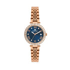 Mont Neo Women Quartz Blue Dial Analog Metal Watch 4505E-M3305 