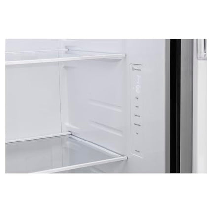 LG 655 L Frost Free Smart Inverter Double Door Side by Side Refrigerator (GL-B257HWBY, Western Black, Express Freezing | Multi Air-Flow) 