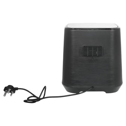 AMERICAN MICRONIC- Air Fryer-Digital- 6.5 Litre, 8 Preset Menus, 1700W Power, 200C Temperature and 60 Minute Timer - AMI-AFD-65LDx-Digital- Free recipe book-Black & Steel 