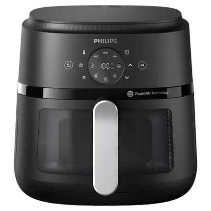 PHILIPS NA221/00 4.2L 1500 Watt Digital Air Fryer with Rapid Air Technology (Black) -NA221/00 