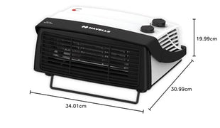 Havells Cista Room Heater, White, 2000 Watts