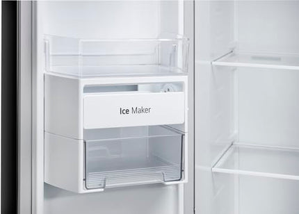 LG 655 L Frost Free Smart Inverter Double Door Side by Side Refrigerator (GL-B257HWBY, Western Black, Express Freezing | Multi Air-Flow) 
