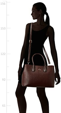 Lavie Women's Ficus Medium Satchel Handbag for Women | Satchel Bag for Work | Ladies purse | Stylish Shoulder Bag | Gift For Women 