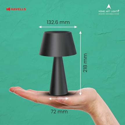 HAVELLS Solar Table Lamp (LED OPTISAVER 0.5WIP44 Solar Table LAMP) 