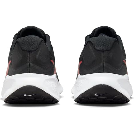 Nike Revolution 7-Black/University Red-White-Fb2207-003-6Uk - Mens, Running Shoes