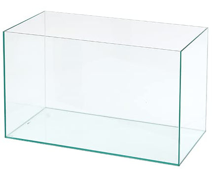 Parko Home Decoration Turtle Aquarium Tank Beautiful Fashion Clear Glass Mini Fish Tank Aqua Habitat Aquarium Tank Only Rust Resistant (Colour May Vary) (9x9x12 Inches) 15L 