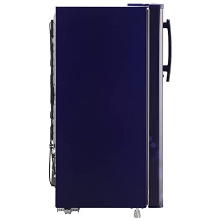 LG 185 L, 4 Star, Smart Inverter, Direct-Cool Single Door Refrigerator (GL-B199OBEY, Blue Euphoria, Smart Connect & Fast Ice Making) 