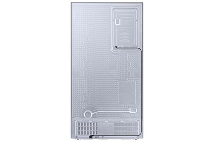 Samsung 633 L, 3 Star, Frost Free, Double Door, Convertible 5-in-1 Digital Inverter, Side By Side Refrigerator with AI, WiFi & Water & Ice Dispenser (RS78CG8543S9HL, Silver, Refined Inox) 