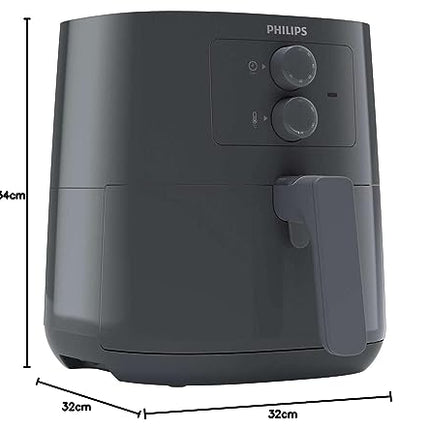 PHILIPS Essential Air Fryer (Slate Grey, HD9200/60, 4.1L, 0.80 kilograms) 