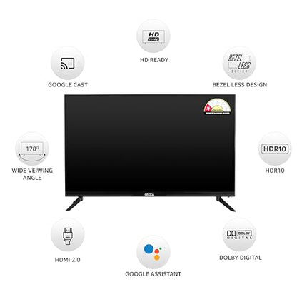 ONIDA 80 cm (32 inches) Nexg Series HD Ready Smart Google QLED TV QZ32HI 