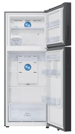 Samsung 419 L, 3 Star, Convertible 5-in-1, Digital Inverter, Frost Free Double Door, Bespoke AI WiFi Enabled Refrigerator (RT45DG6A4DB1HL, Black Matte/Black DOI) 