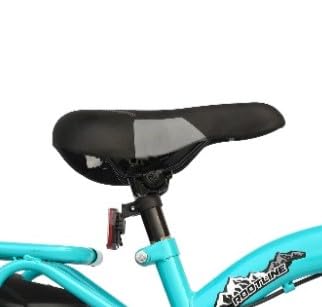 ROOTLINE Heaven 26T with Integrated Carrier & PU Saddle MTB Cycle/Bike Single Speed with Complete Accessories Ideal for 12+ Years (‎Aqua Blue) 