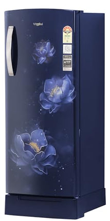 Whirlpool 207 L 5 Star Icemagic Pro Inverter Direct-Cool Single Door Refrigerator (230 IMPRO ROY 5S INV SAPPHIRE ABYSS-Z1, Blue, 2024 Model) 