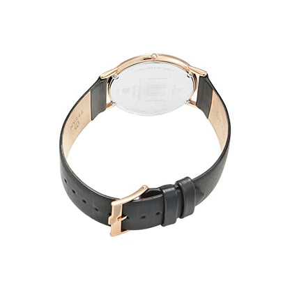 Titan Edge Quartz Analog Men Watch Anthracite Dial Leather Strap NS1595WL09