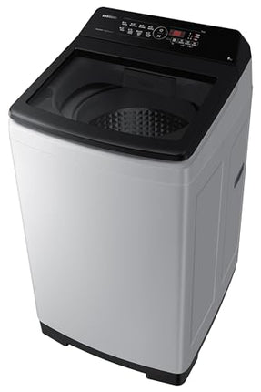 Samsung 8 kg, 5 star, Eco Bubble Tech, Digital Inverter Motor, Soft Closing Door, Fully-Automatic Top Load Washing Machine (WA80BG4441BGTL, Light Gray) 