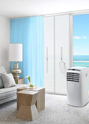 36x83 Inch Zipper Screen Door Seal for Portable Air Conditioner and Tumble Dryer– Works with Every Mobile Air Conditioning-Air Exchange Guards with Zip and Adhesive Faster 