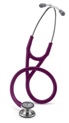 3M Littman Cardiology IV Diagnostic Stethoscope, Plum Tube, Stainless Stem and Headset, 27 inch, 6156 
