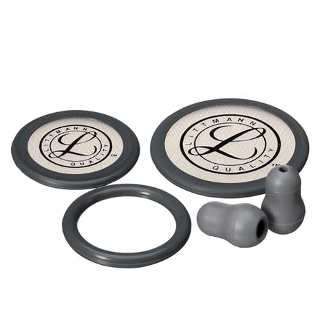 3M Littmann Stethoscope Spare Parts Kit, Classic III and Cardiology IV, Grey, 40017 