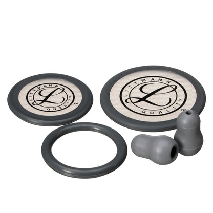 3M Littmann Stethoscope Spare Parts Kit, Classic III and Cardiology IV, Grey, 40017 