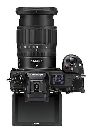 Nikon Z6 II Mirrorless Camera Z 24-70mm Lens with Additional Battery, Optical Zoom, Black 