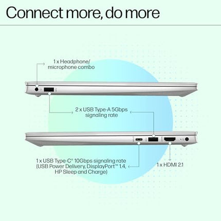 HP Pavilion 14, 12th Gen Intel Core i7-1255U, 16GB DDR4, 1TB SSD, (Win11, Office21, Silver,1.41 kg), IPS, Micro-edge, BrightView,14-inch (35.6cm) FHD Laptop, Intel Iris Xe graphics, HD camera,dv2015TU 