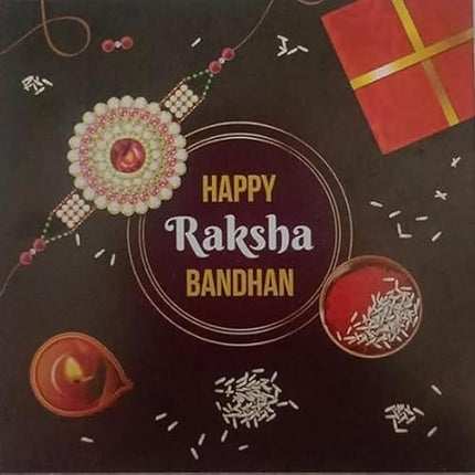 Webelkart Premium Peacock Rakhi for Brother/Bhaiya/Men/Sister/Bhabhi/Kids with Cute Ganesha Idol for Car Dashboard 