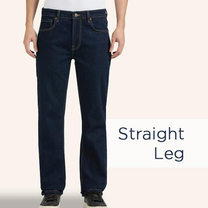 Pepe Jeans Men's Regular Jeans (PM208910G153_Jet Black 