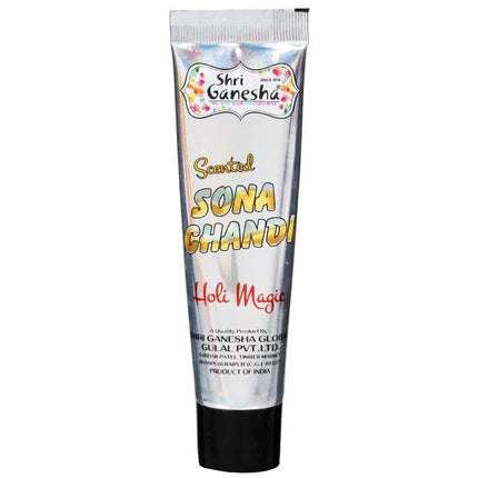 VR CREATIVES Non-Toxic Herbal Holi Colorur Golden and Sliver 20 ml Each Magic Holi Colors Pack of 2 