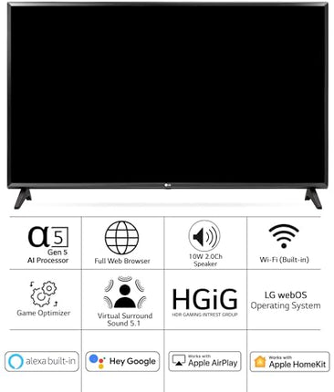 LG 80 cm (32 inches) HD Ready Smart LED TV 32LQ576BPSA (Ceramic Black) 