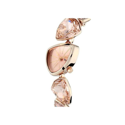 Titan Raga I Am Analog Pink Dial Women's Metal Watch - Nm95095Wm01/Nn95095Wm01/Np95095Wm01F 