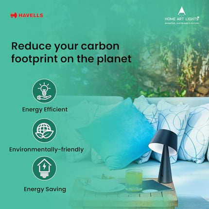 HAVELLS Solar Table Lamp (LED OPTISAVER 0.5WIP44 Solar Table LAMP) 