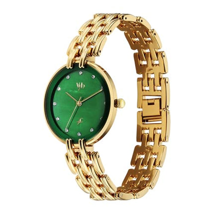 Fastrack Vyb Eclipse Quartz Analog Green Dial Watch for Women 