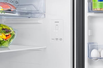 Samsung 396 L, 2 Star, Convertible 5-in-1, Digital Inverter, Frost Free Double Door, Bespoke AI WiFi Enabled Refrigerator (RT41DG6A2BSLHL, Silver, Real Steel) 