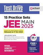 Arihant 15 Practice Sets for JEE Main 2025 | With 1125 Most Probable Questions for Practice, Study Tactics to help Conceptual Learning | CBSE Board | PYQs | Mock Test | Time Saver Tips in Maths, Physics, Chemistry | 24/7 Doubt Solver for Exam 2025 (Englis 