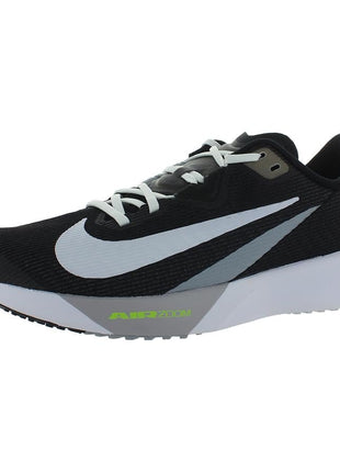Nike Men AIR Zoom Rival Fly 4 Sneaker-Black/White-Wolf GREY-VOLT-9UK