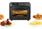 Faber Air Fryer Oven 20L, Digital Control, Bake Tray, SS Wire Tray & Basket, Crumb Tray, Rotisserie Kit | 15 Preset Auto Program | Bake,Roast,Fry,Toast,Defrost | FAO 20L BK 15DF 