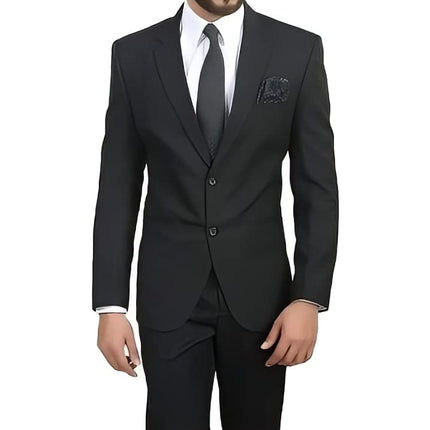 Men Formal Blazer (36) Black 
