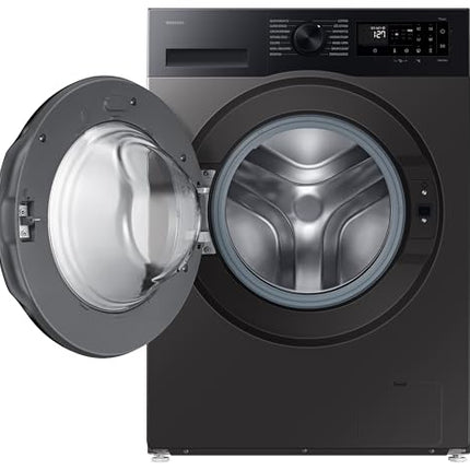 Samsung Smart Choice 12 kg, 5star, AI Ecobubble, Super Speed, Wi-Fi, Hygiene Steam with Inbuilt Heater, Digital Inverter, Fully-Automatic Front Load Washing Machine (WW12DG5B24AXTL, Inox) 