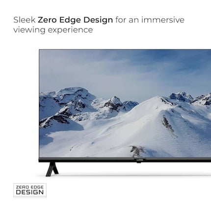 Wobble 139.7 cm (55 inches) UD Series 4K Ultra HD Smart LED Google TV WB55GTAW9602UDFL (Black) 