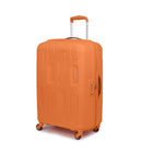 American Tourister Ivy 2.0, 68 CM Medium Hard Polypropylene Check-in Suitcase/Trolley Bag for Travel with Mounted TSA Lock & Smooth Sliding Wheels for Women & Men - Tan Orange 