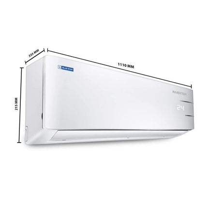 Blue Star 4 in 1 Convertible 2 Ton 3 Star Inverter Split Air Conditioner with Dust Filter (Copper Condenser, IA324YNU) 