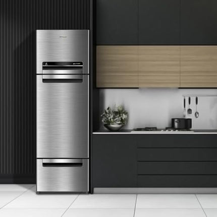 Whirlpool 270 L (Gross Capacity 300L) Frost Free Triple-Door Refrigerator (FP 313D PROTTON ROY ALPHA STEEL (Z) 
