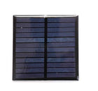Electronic Spices Solar for DIY Square Shape Mini Solar Panel 6V-100 mAh (70 x 70 x 03 mm) 