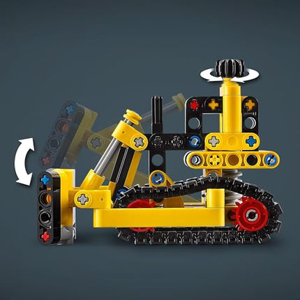 LEGO Technic Heavy-Duty Bulldozer Set 42163 (195 Pieces) 