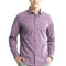 SNITCH Estonia Purple Spread Solid Slim Fit Shirt 
