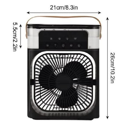 Exxelo (15 YEARS WARRANTY) Mini-cooler-for room-cooling-ac-portable-air-conditioners-for Home-Office-Artic-Cooler-3-In-1-Conditioner-Humidifier-Purifier-Mini-Cooler-air-conditioner_Multicolor 